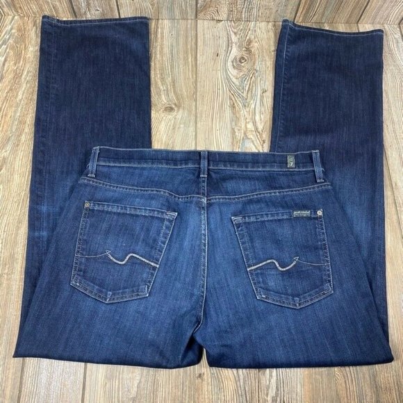 7 For All Mankind Brett Modern Bootcut In LA Jeans - Picture 9 of 11